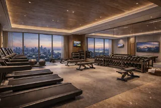 Gymnasium at Lodha Elise Worli